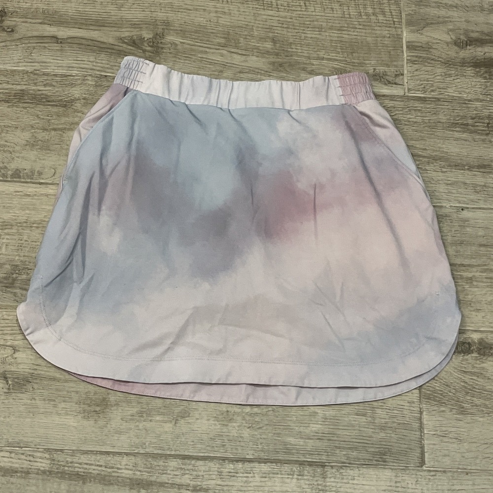 Calia Womens Purple 16" Length Birdie Skort Size XS Mesh Undershort Pockets